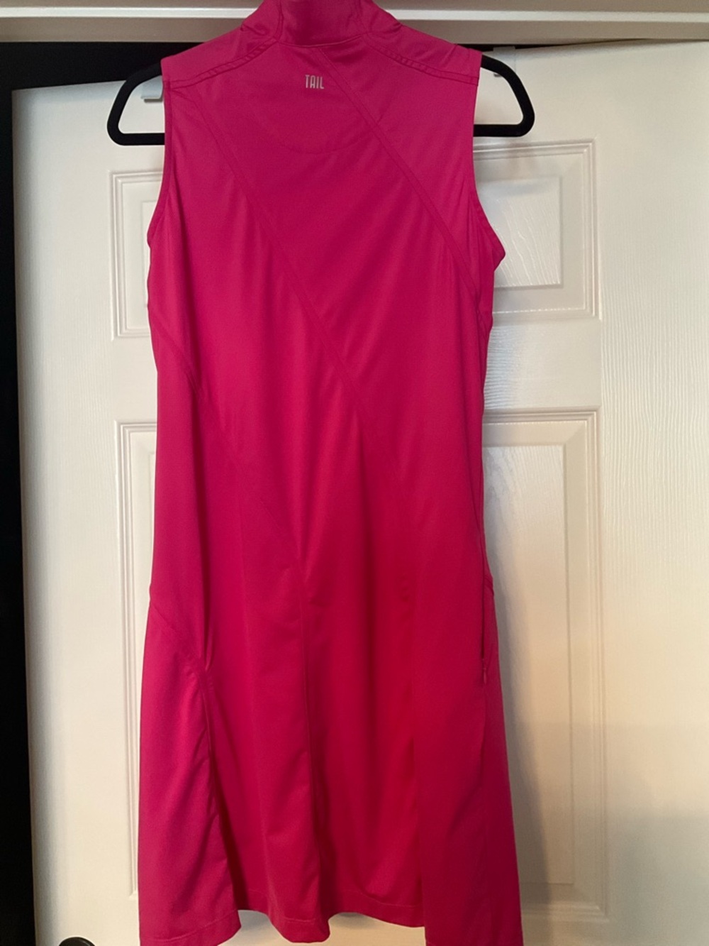 TAIL Sleeveless Hot Pink Athletic Golf Dress
